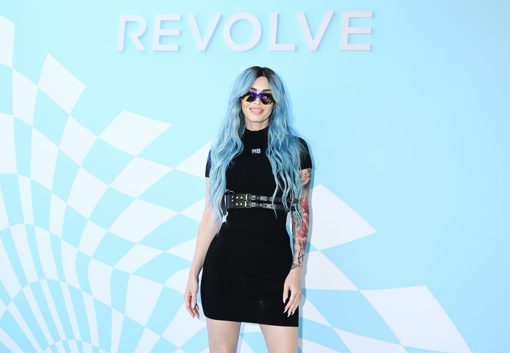 Megan Fox at Revolve Festival: The Seventh Annual Fashion, Music and Lifestyle Event held on April 13, 2024 in Palm Springs, California. (Photo by Gilbert Flores/WWD via Getty Images)