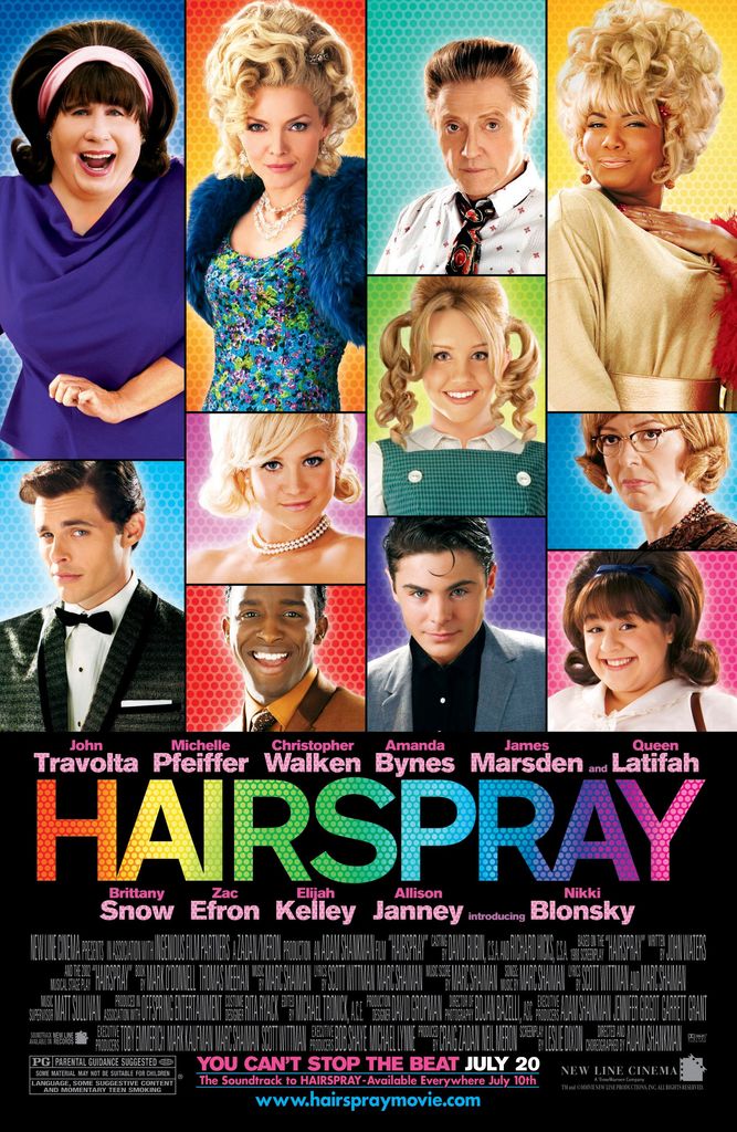 The official Hairspray movie poster