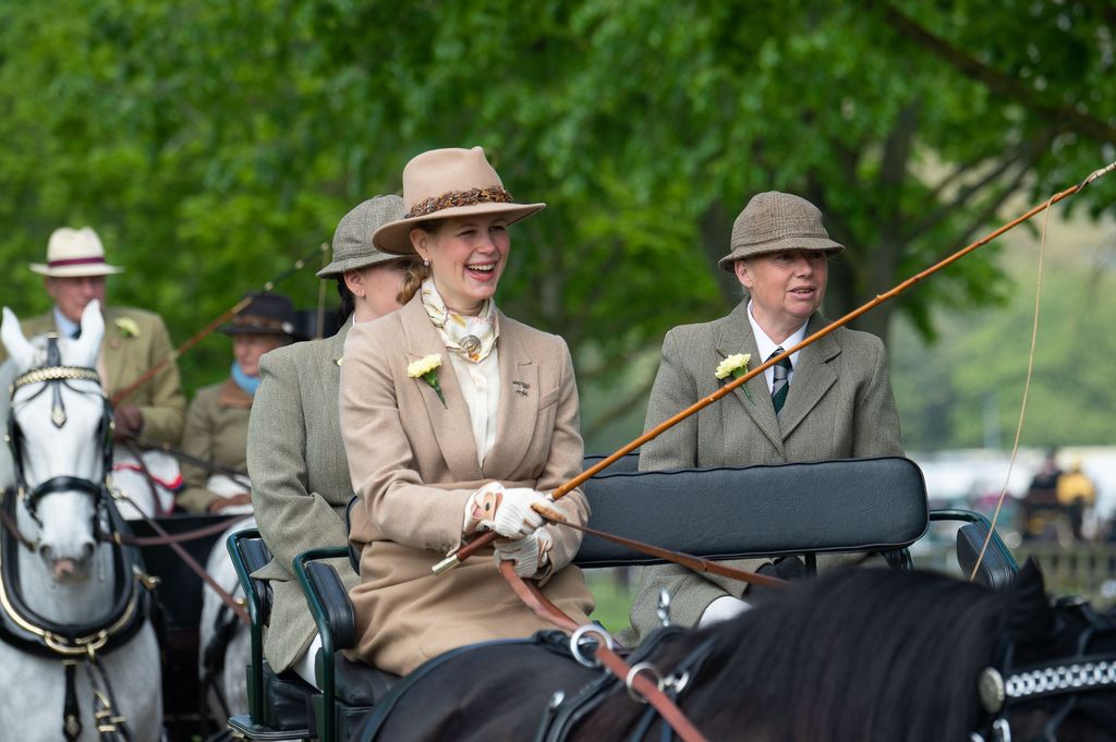 Lady Louise has a passion for carriage driving 