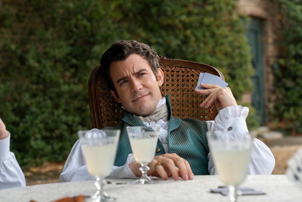 A photo of Luke Thompson as Benedict in Bridgerton