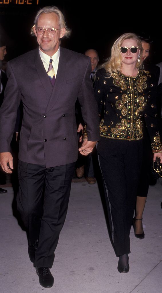 Christopher Lloyd and wife Carol Vanek