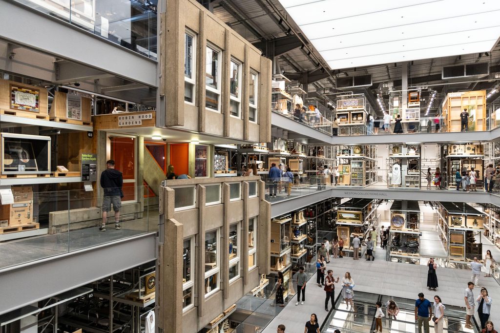view inside V&E East Storehouse