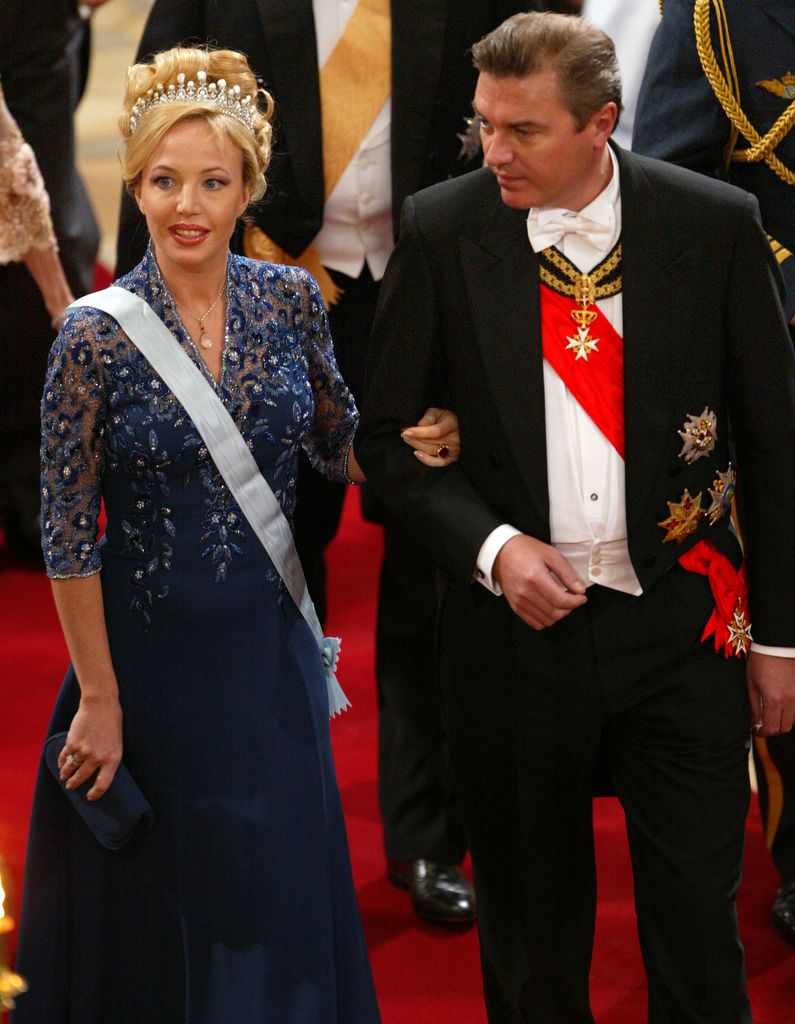 Prince Carlo and Princess Camilla at Crown Prince Frederik and Crown Princess Mary's wedding 
