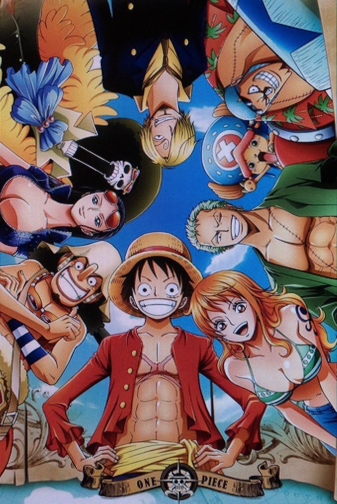 One piece Japanese animation poster
