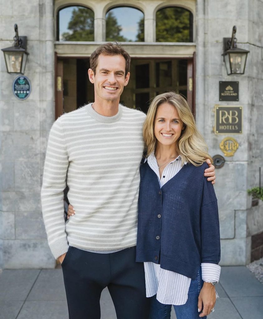 Andy and Kim Murray married at Cromlix in 2015