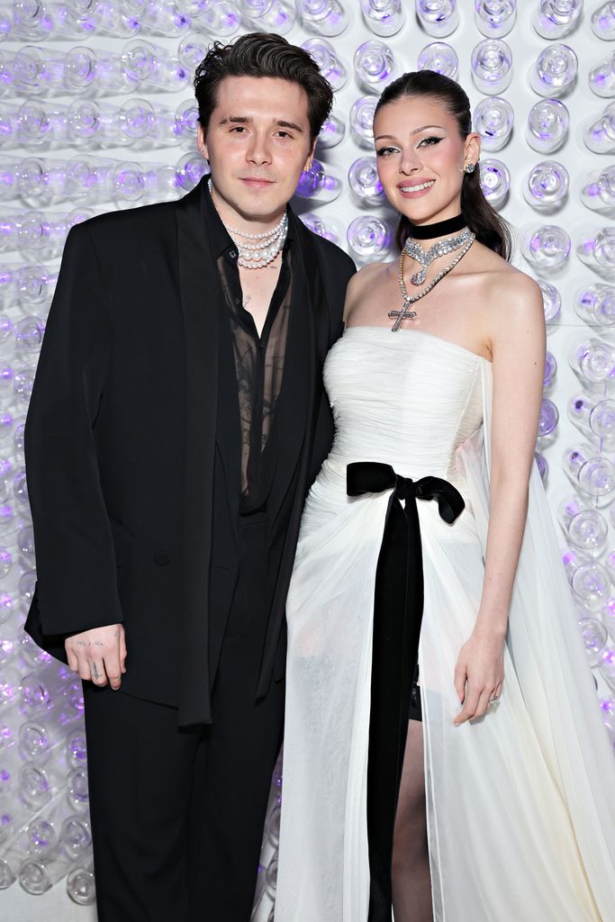 Brooklyn Beckham and Nicola Peltz attend The 2023 Met Gala 