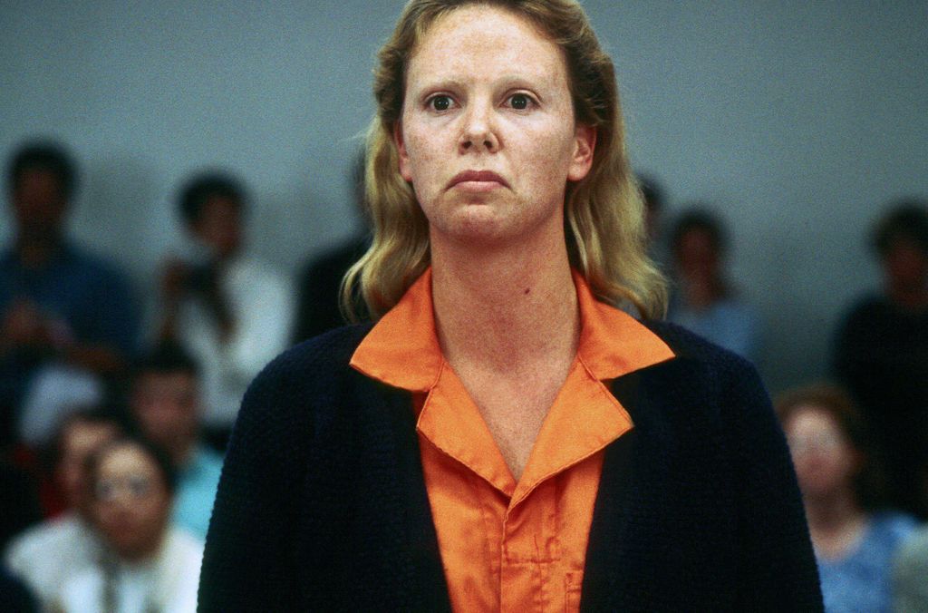 Charlize Theron as Aileen Wuornos in 2003's Monster