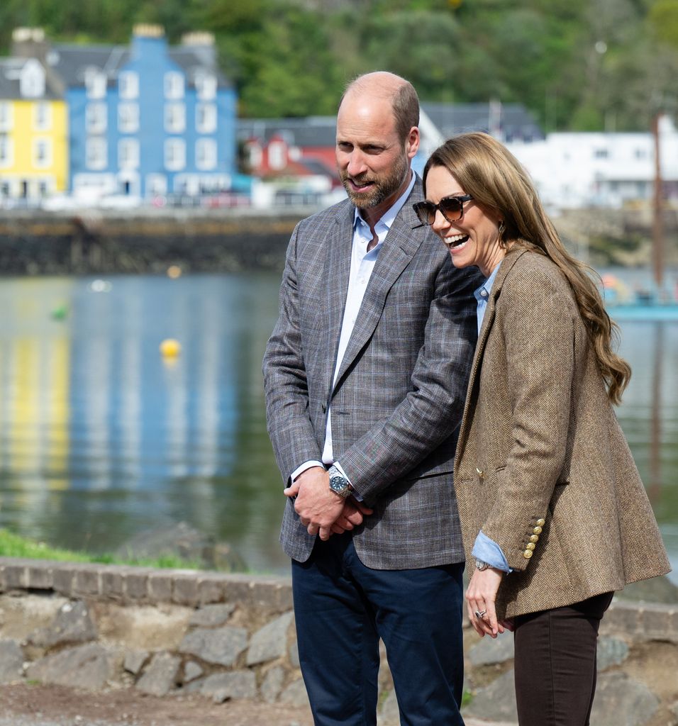 Prince William and Kate Middleton on the Isle of Mull