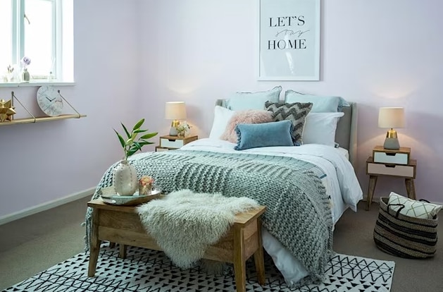 Lorraine designed this bedroom for her daughter