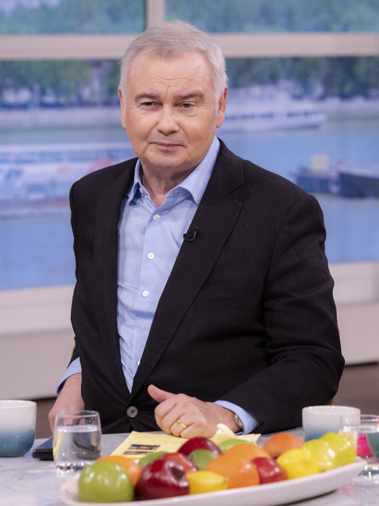 Eamonn Holmes looking emotional