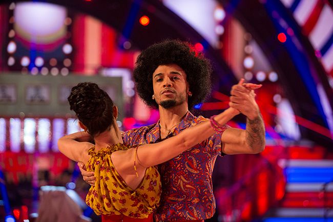 aston merrygold and janette manrara on strictly come dancing