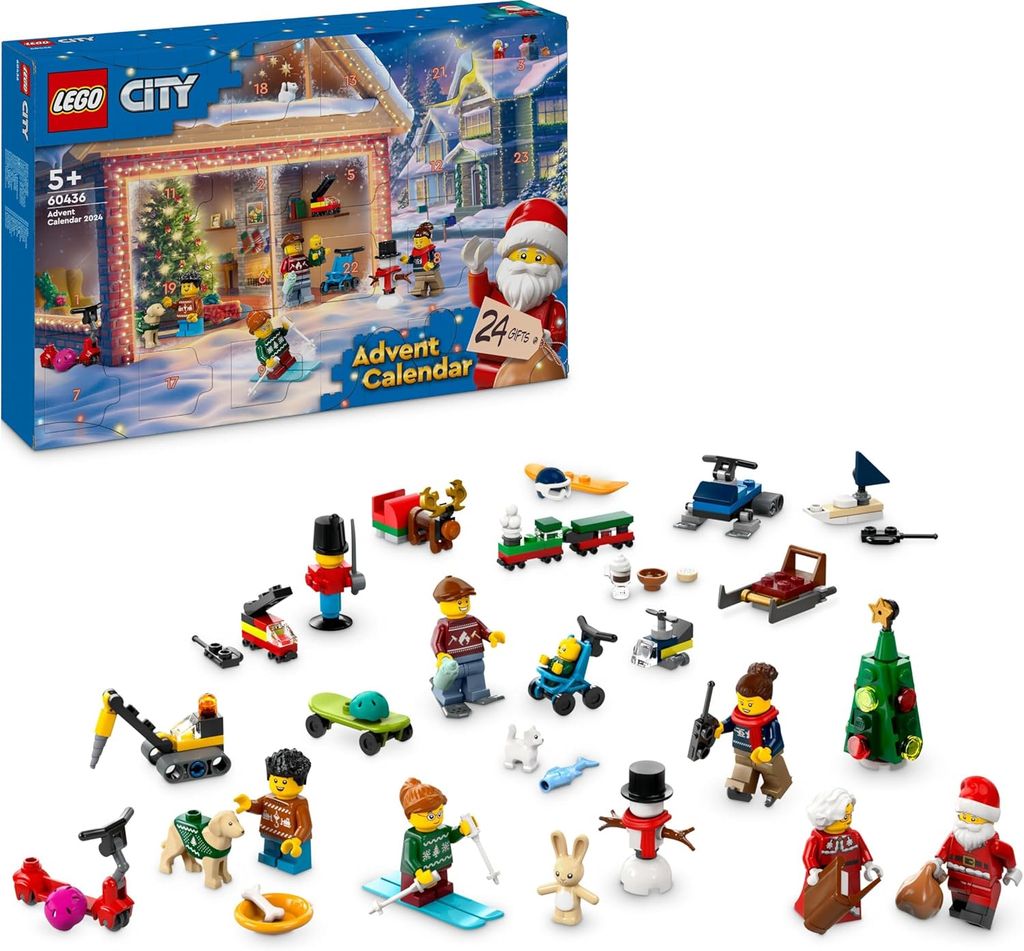 Lego City Advent Calendar 2024