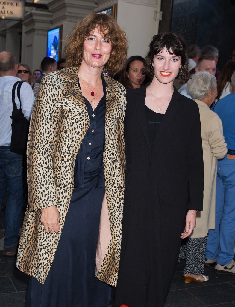 Anna Chancellor and her daughter Poppy 