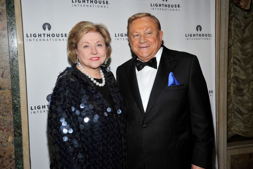 Barbara and Robert Bradford at a gala event in New York 