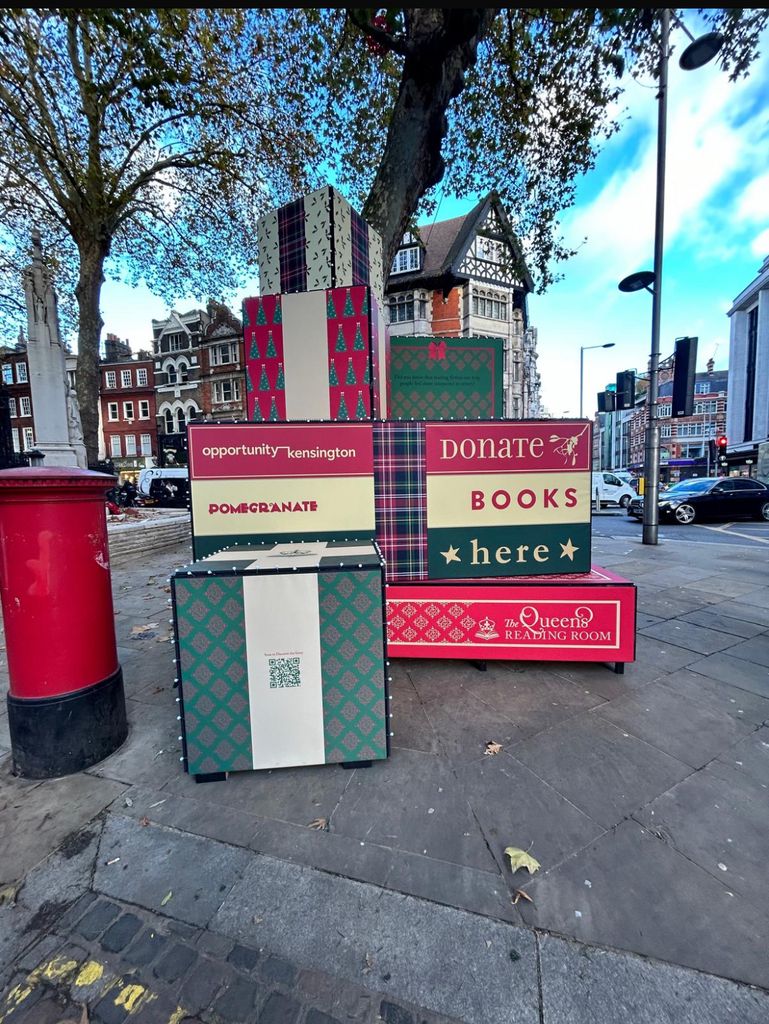 pile of book decor in Kensington 