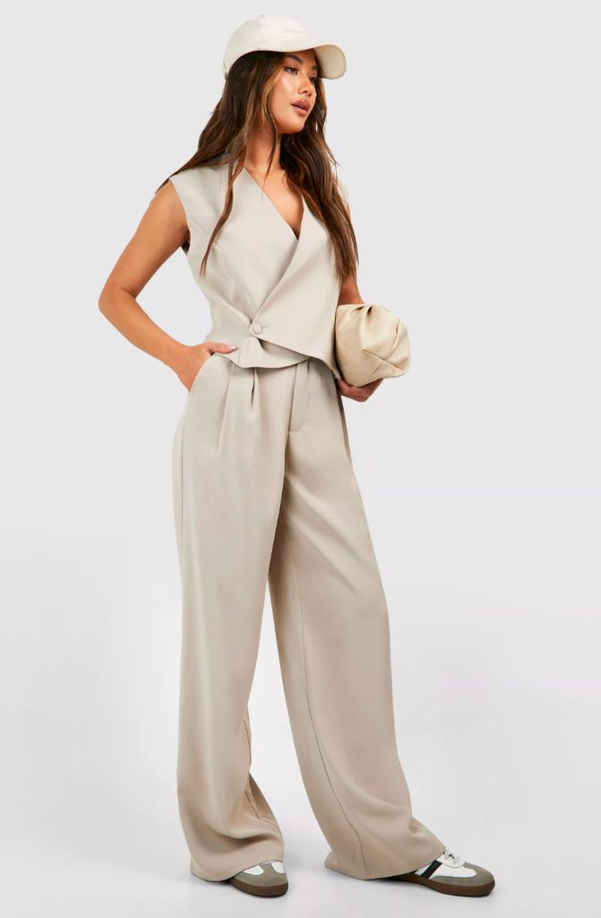 Boohoo Waistcoat Suit