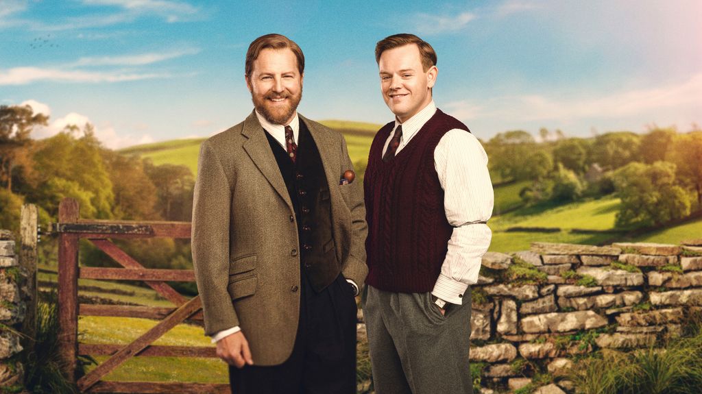 Samuel West and Callum Woodhouse play brothers Siegfried and Tristan