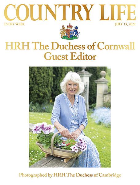 camilla on country life magazine cover