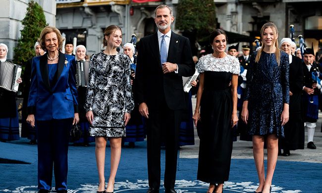 Spanish royal family pictured together in October 2022