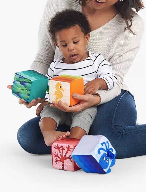 Amazon.com: Baby Toys 6 to 12 Months - Baby Tissue Box Toy - Montessori Toys  for 1 Year Old, Soft Stuffed High Contrast Crinkle Infant Sensory Toys,  Boys&Girls Newborn Toys Kids Early