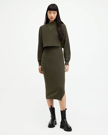 All Saints Jumper Dress