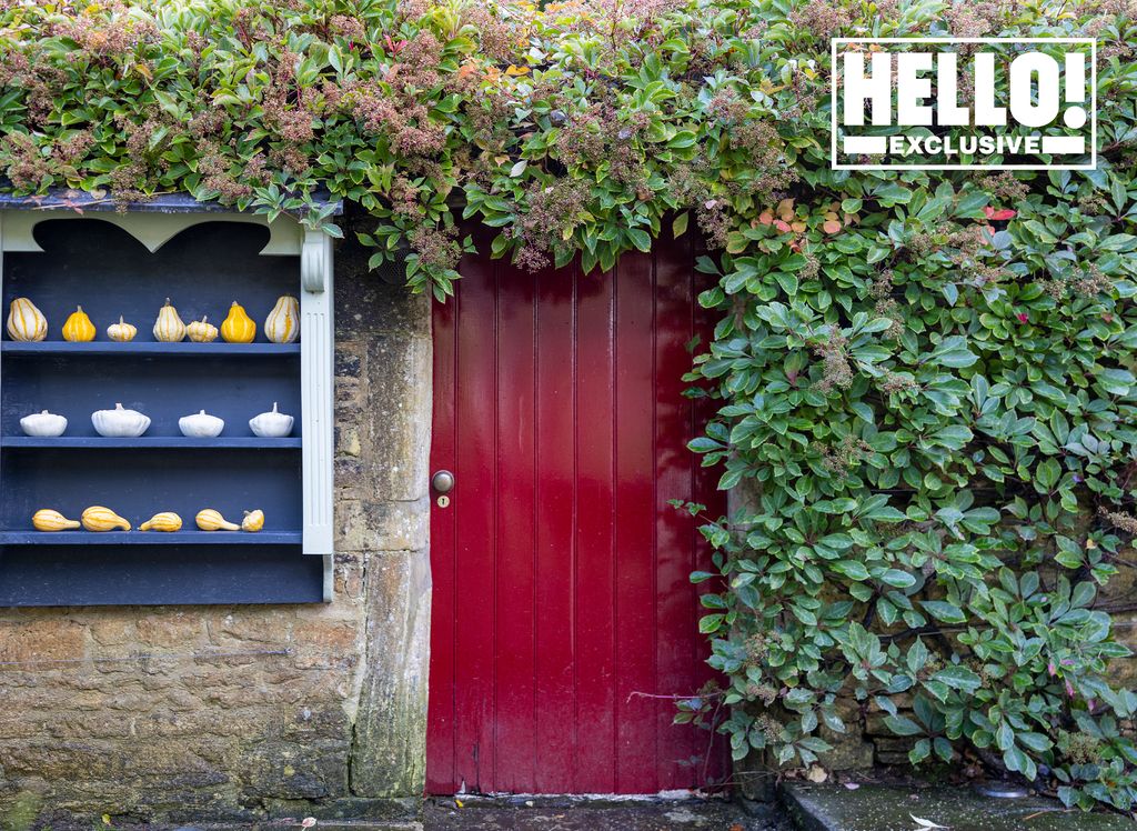 Nicola and James Reed's doorway at Wiltshire home 