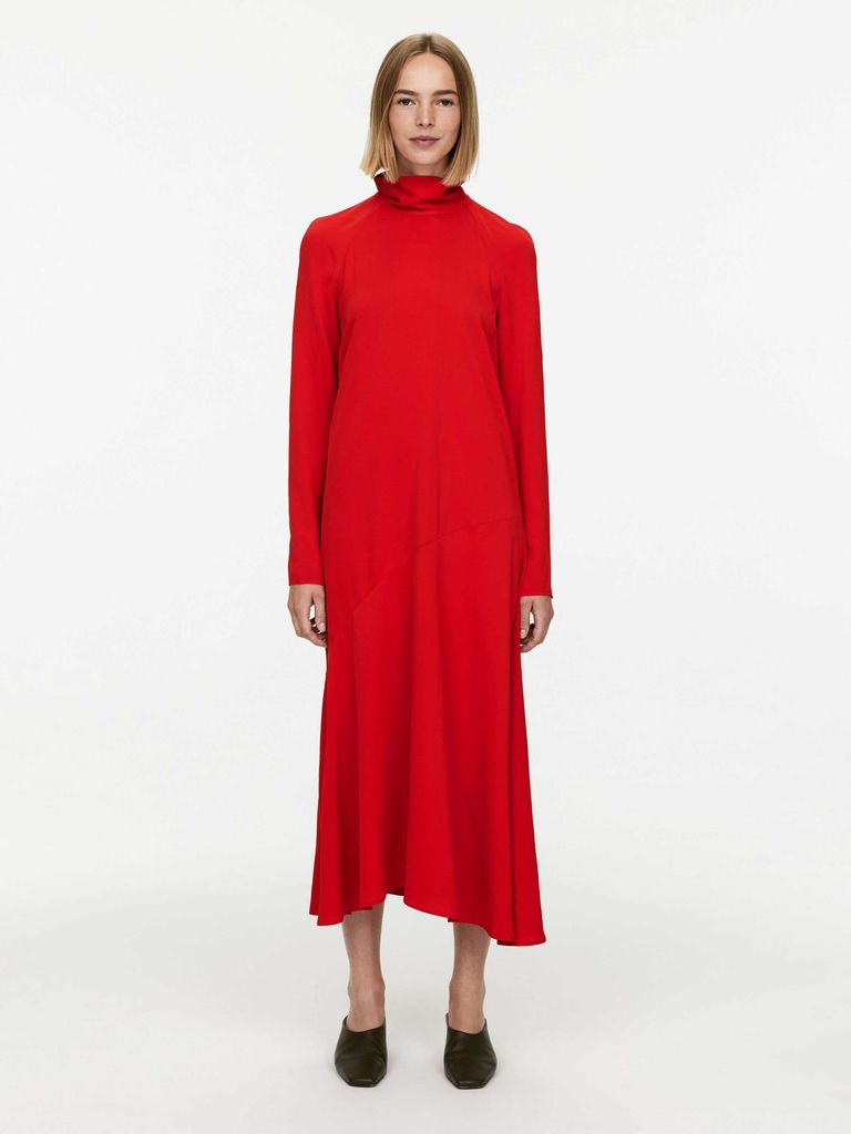 Arket red dress