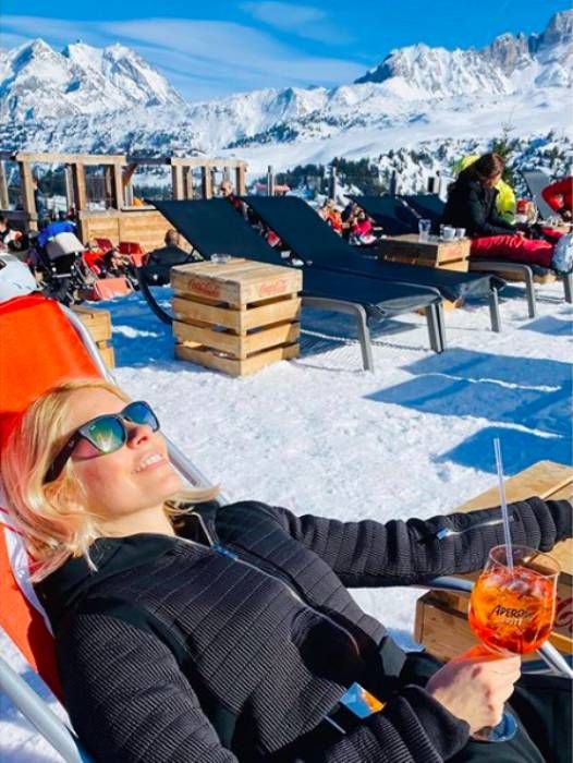 holly willoughby ski holiday family