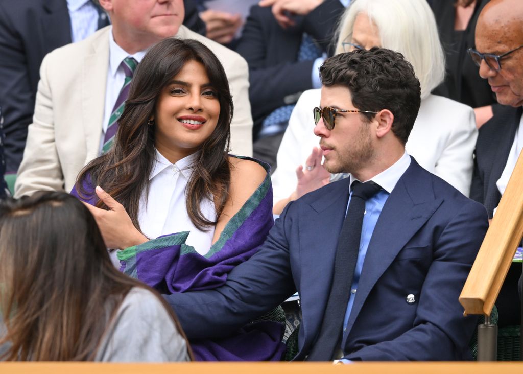 Priyanka Chopra Jonas and Nick Jonas attend day three