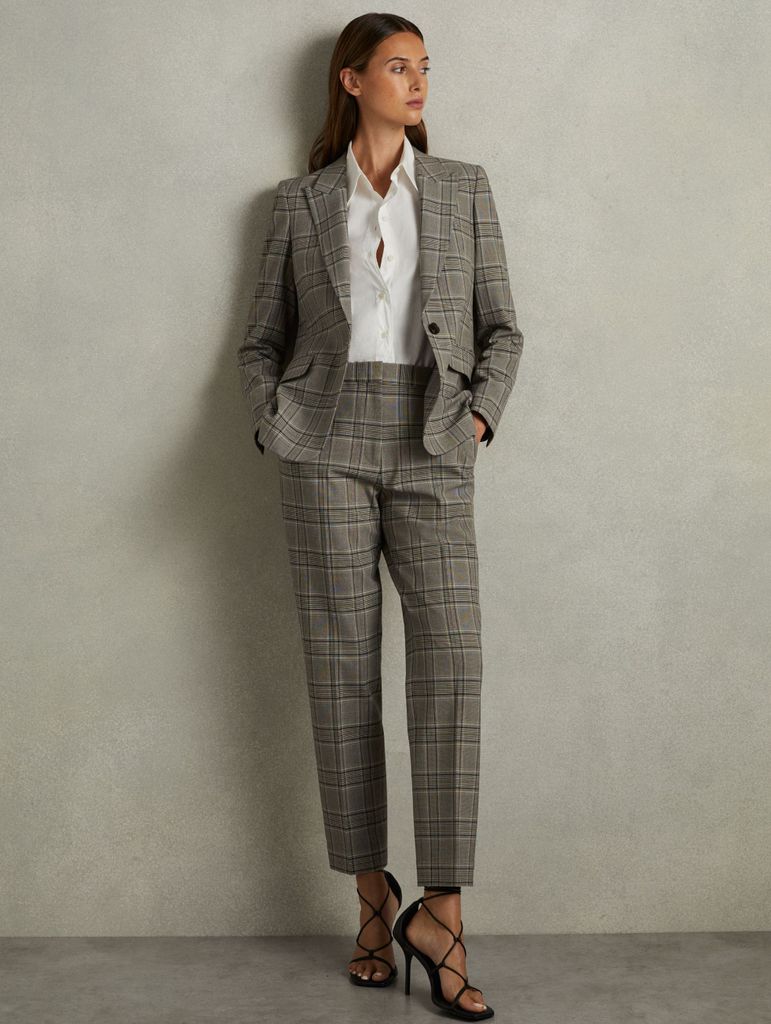 Reiss check suit