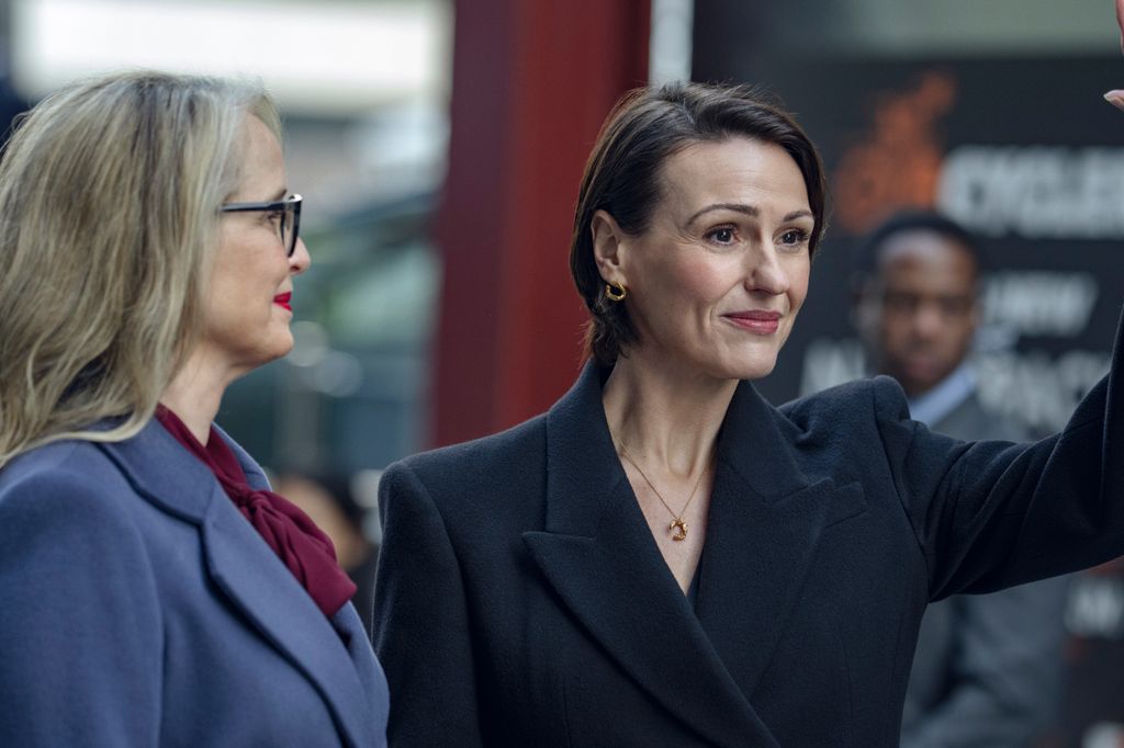 close-up of two women