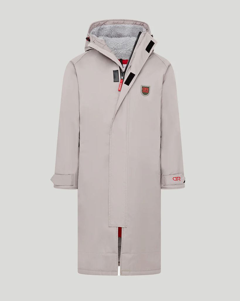 beauford robe in grey product pic