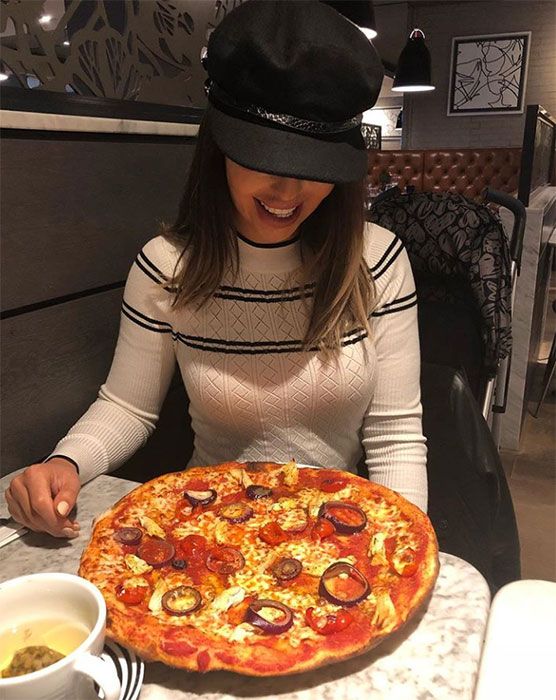Katie Piper pizza