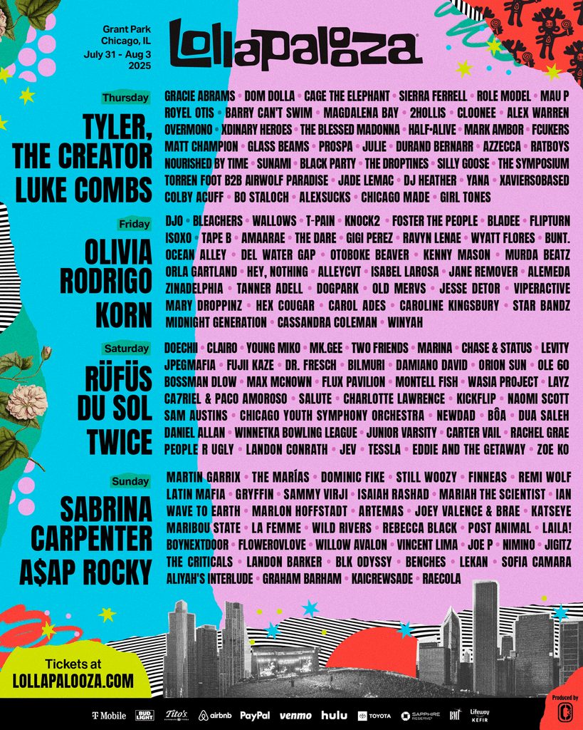 Lollapalooza 2025 festival