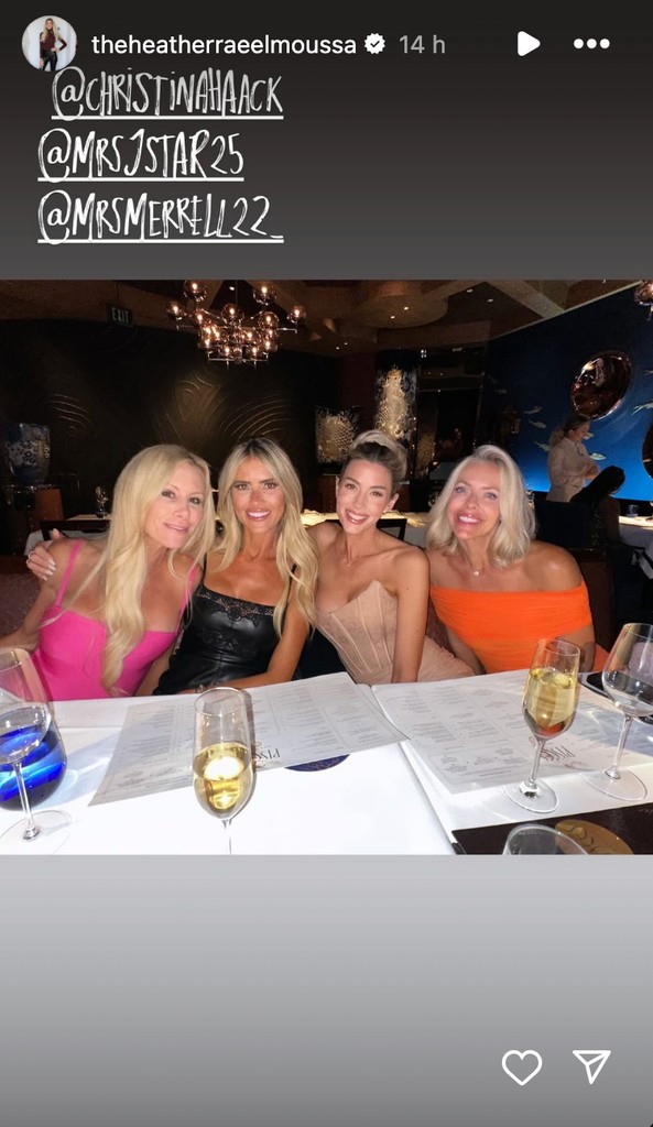Christina with her friends in Las Vegas 
