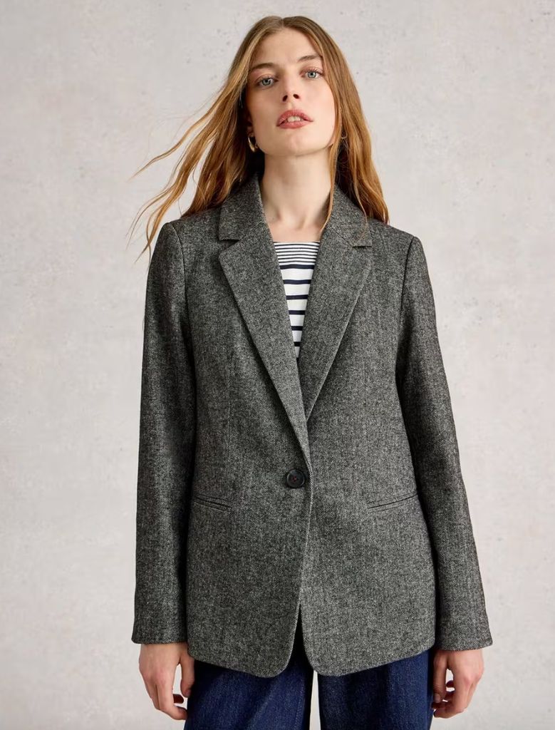 White Stuff tweed blazer