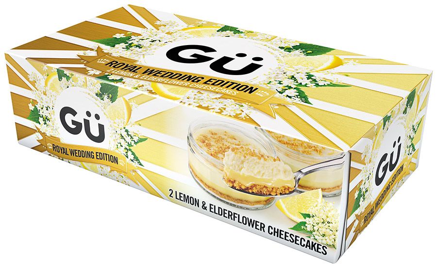 Gu Lemon Elderflower Cheesecake