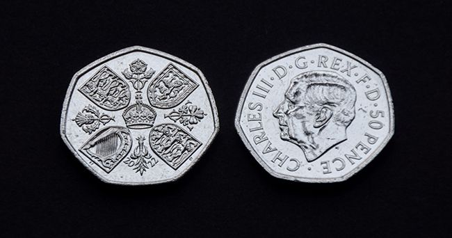 king charles 50p coin