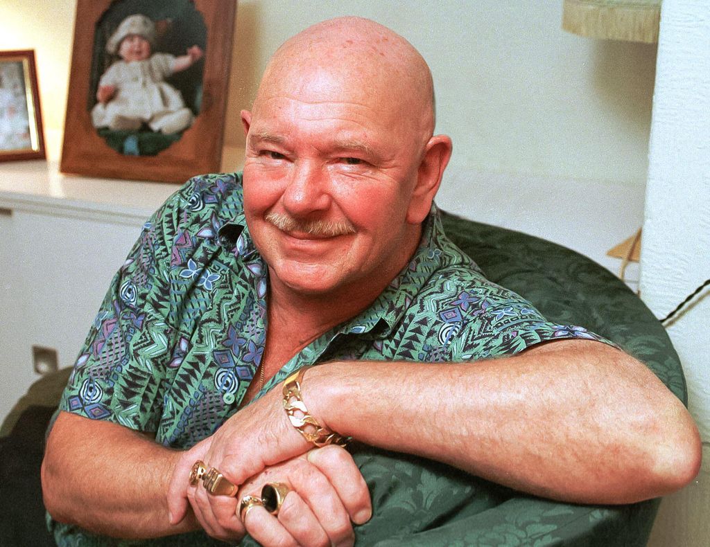 Scottish comedian and actor Alex ' Happy' Howden pictured at his Edinburgh home in 1997