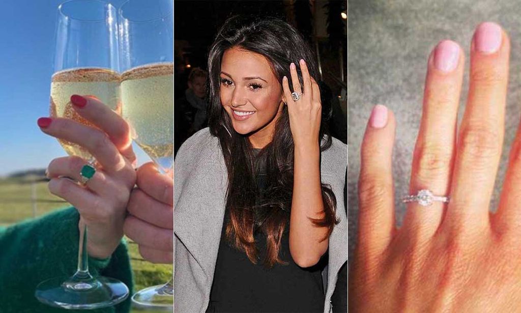 Michelle keegan engagement on sale ring