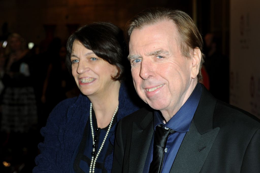 Timothy Spall his wife Shane Spall attend The London Critics' Circle Film Awards at The Mayfair Hotel on January 18, 2015 in London, England.