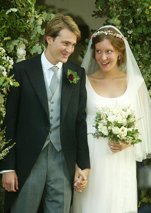 kate and ben on their wedding day