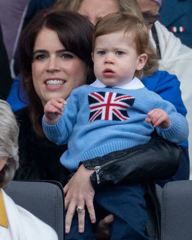 Princess Eugenie welcomed baby August in February of 2021