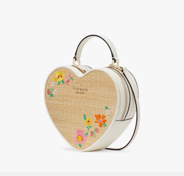 kate spade rattan heart bag sale