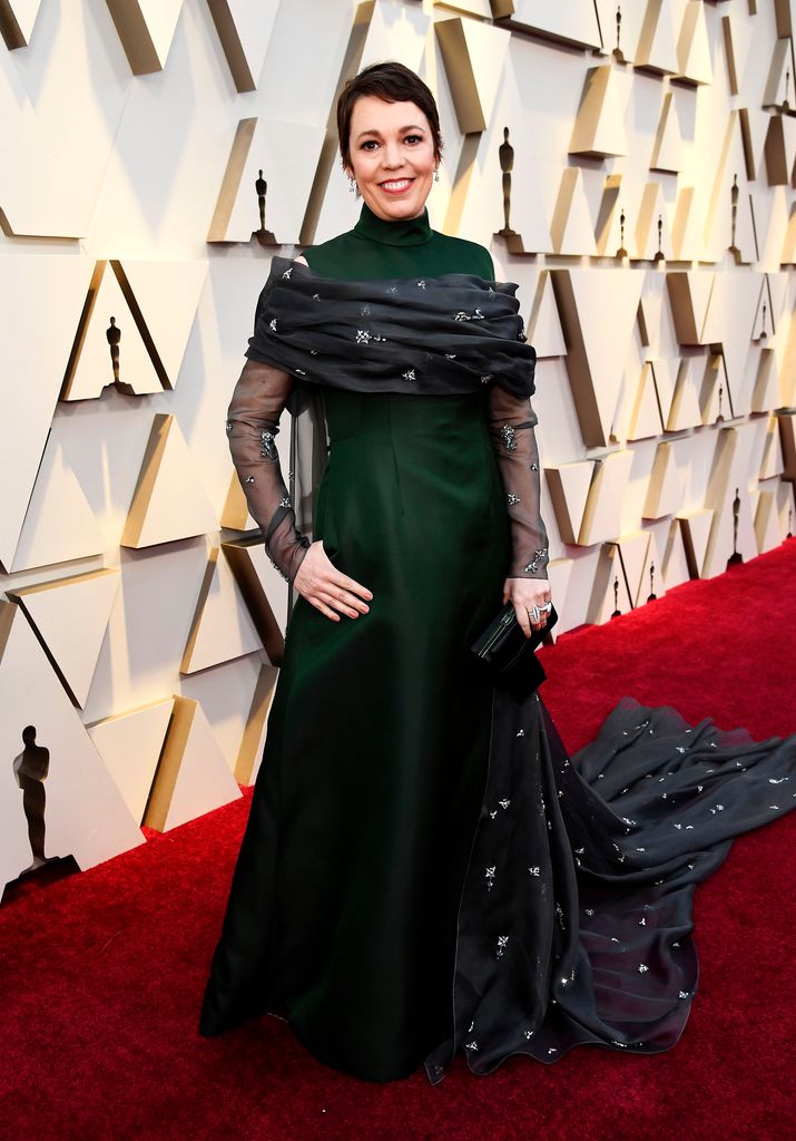 HOLLYWOOD, CALIFORNIA - FEBRUARY 24: Olivia Colman attends the 91st Annual Academy Awards at Hollywood and Highland on February 24, 2019 in Hollywood, California. (Photo by Kevork Djansezian/Getty Images)