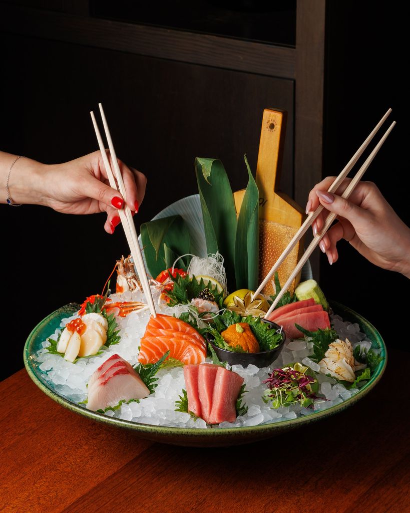 Plate of sushi