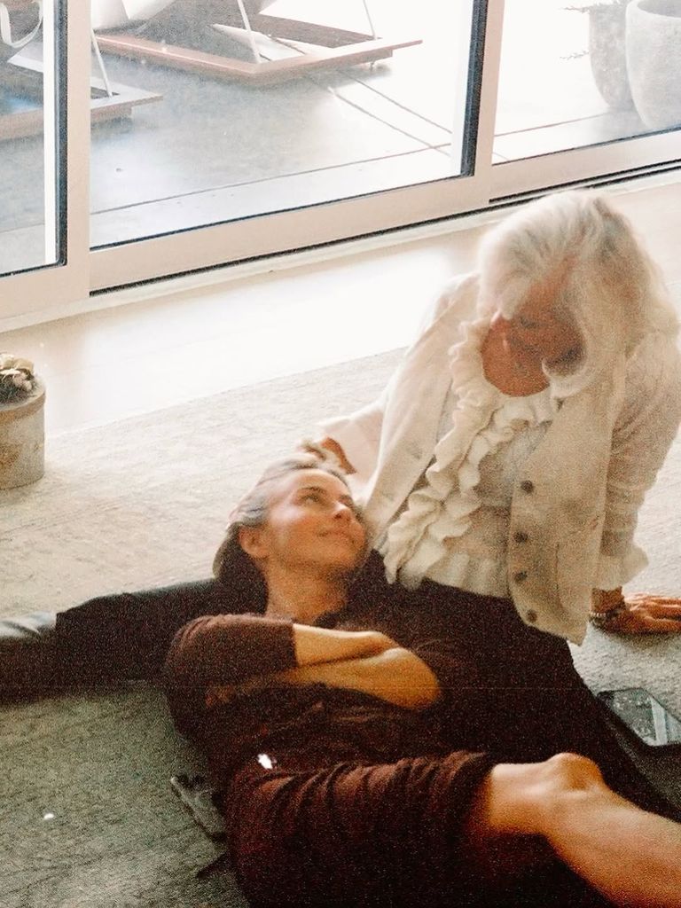 She posted a loving picture with her mom