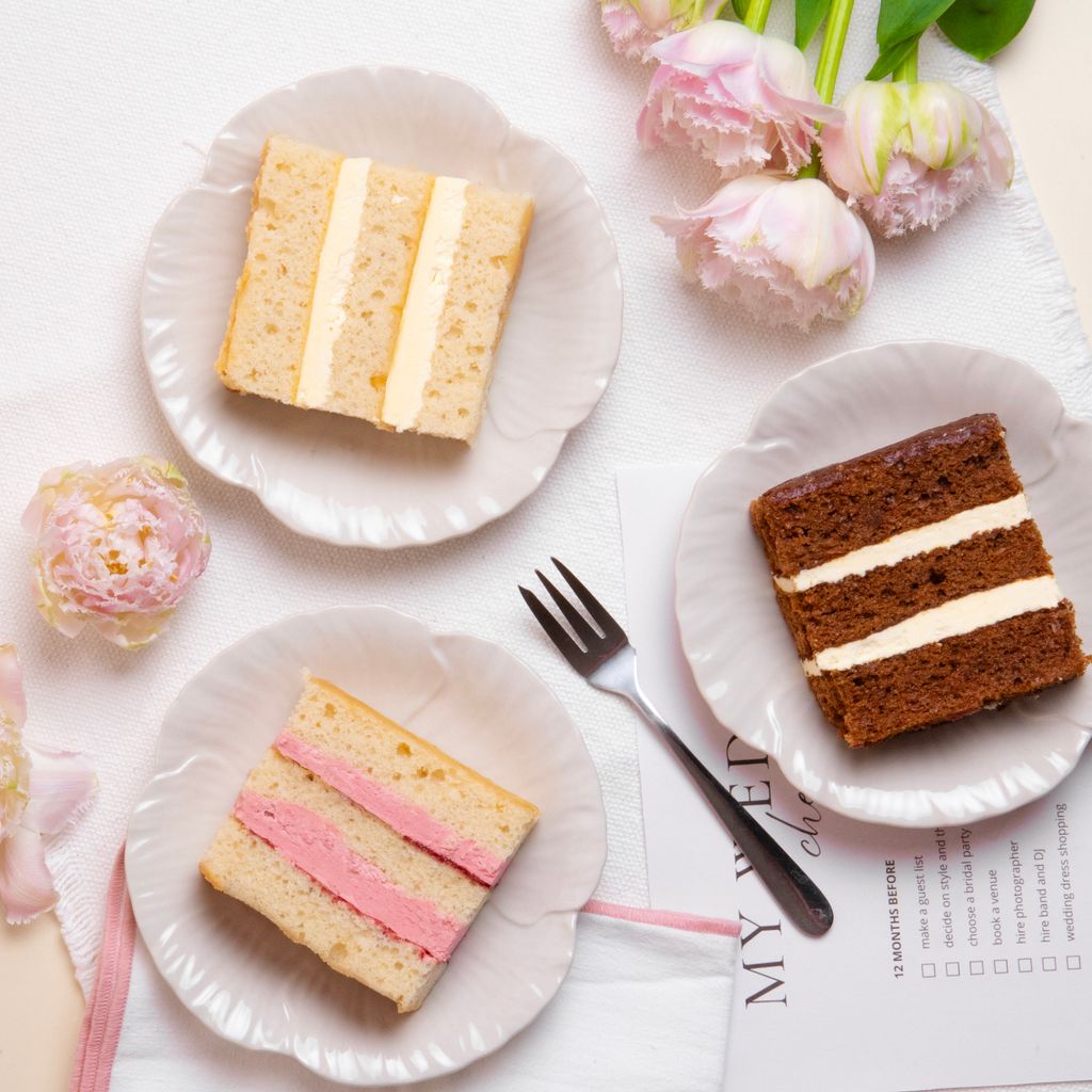 Cake slices