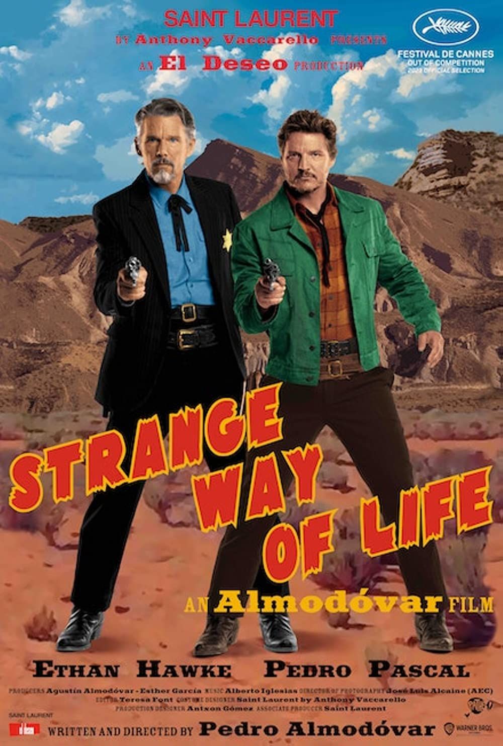 Pedro Pascal and Ethan Hawke star