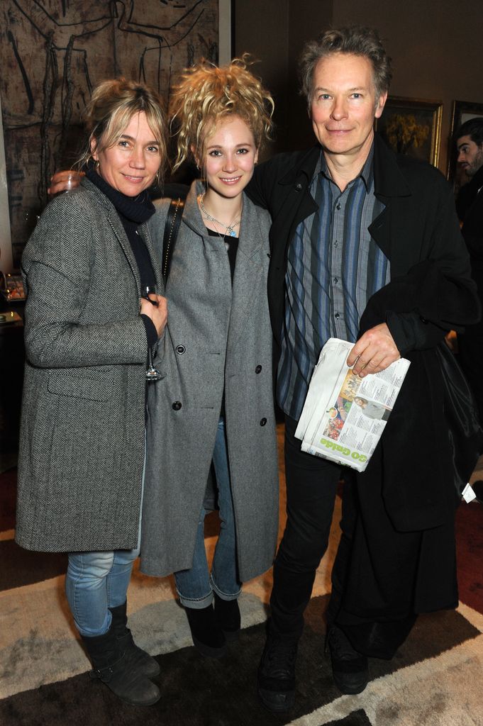 Juno Temple with mum Amanda Pirie and Julien Temple